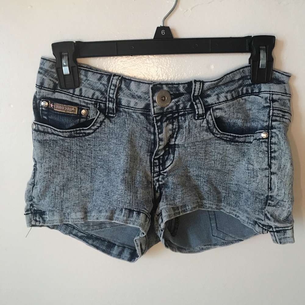 Faded jean shorts!